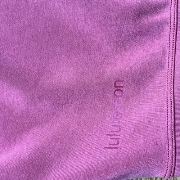 Lululemon Perfectly Oversized Cropped Crew Softstreme Cayenne Size XS - Picture 3 of 10